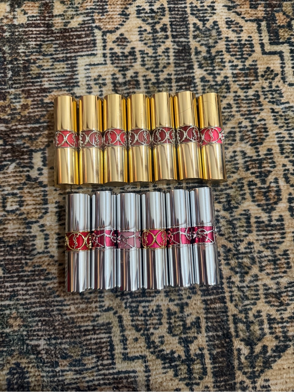 13 Yves Saint Laurent lipsticks !